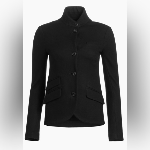 NEW RAG AND BONE Women’s Slade Wool Blazer, Button-Up Jacket, Black, Size 0 - Picture 10 of 15